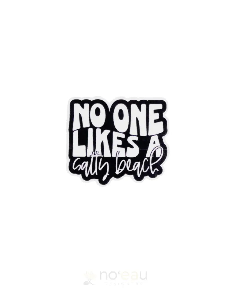 KAHEALANI KREATIONS - Assorted No One Likes A Salty Beach Stickers - Noʻeau Designers