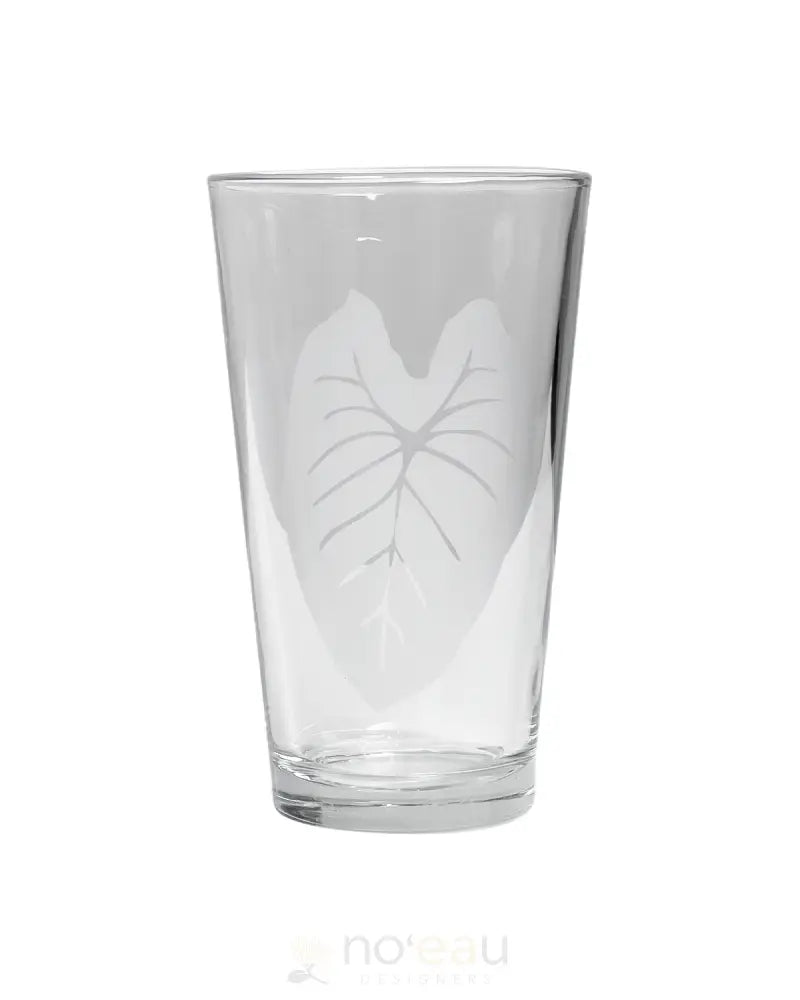 Kahealani Kreations - Assorted Etched Glass Cups Kalo Home Goods
