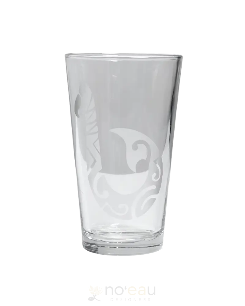 Kahealani Kreations - Assorted Etched Glass Cups Makau Home Goods