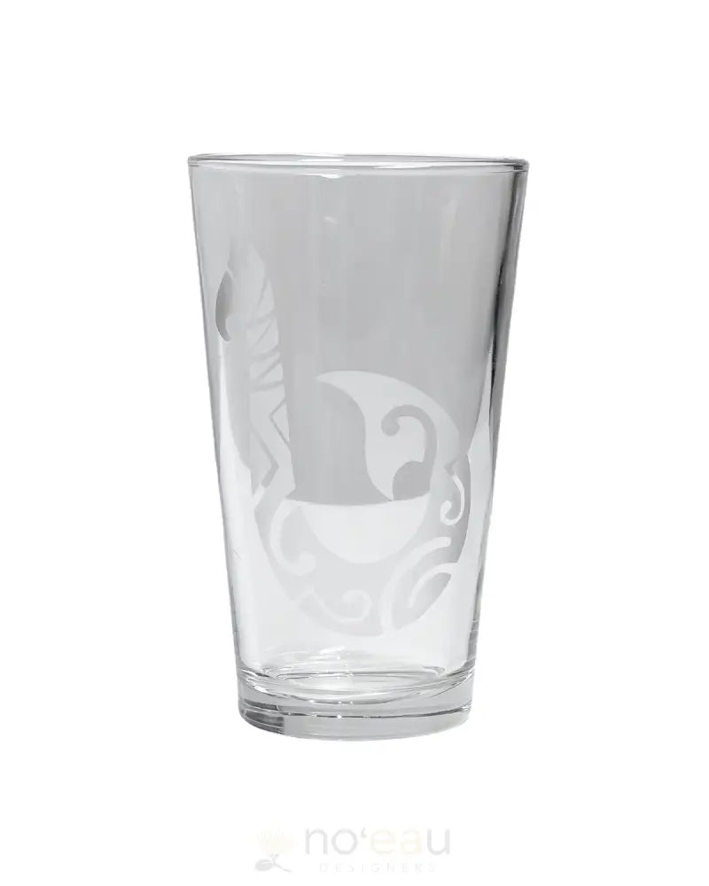 Kahealani Kreations - Assorted Etched Glass Cups Makau Home Goods
