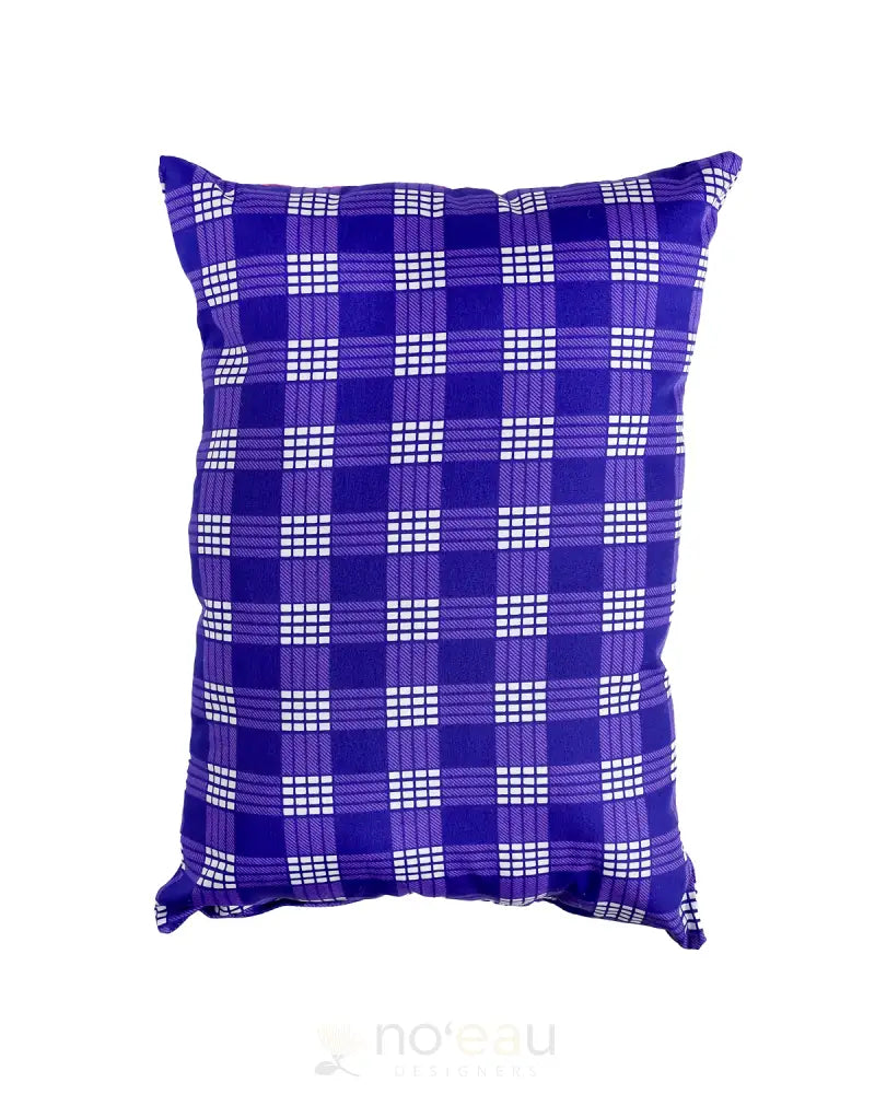 Kahealani Kreations - Mini Keiki Pillows Palaka / Purple Kid’s Items