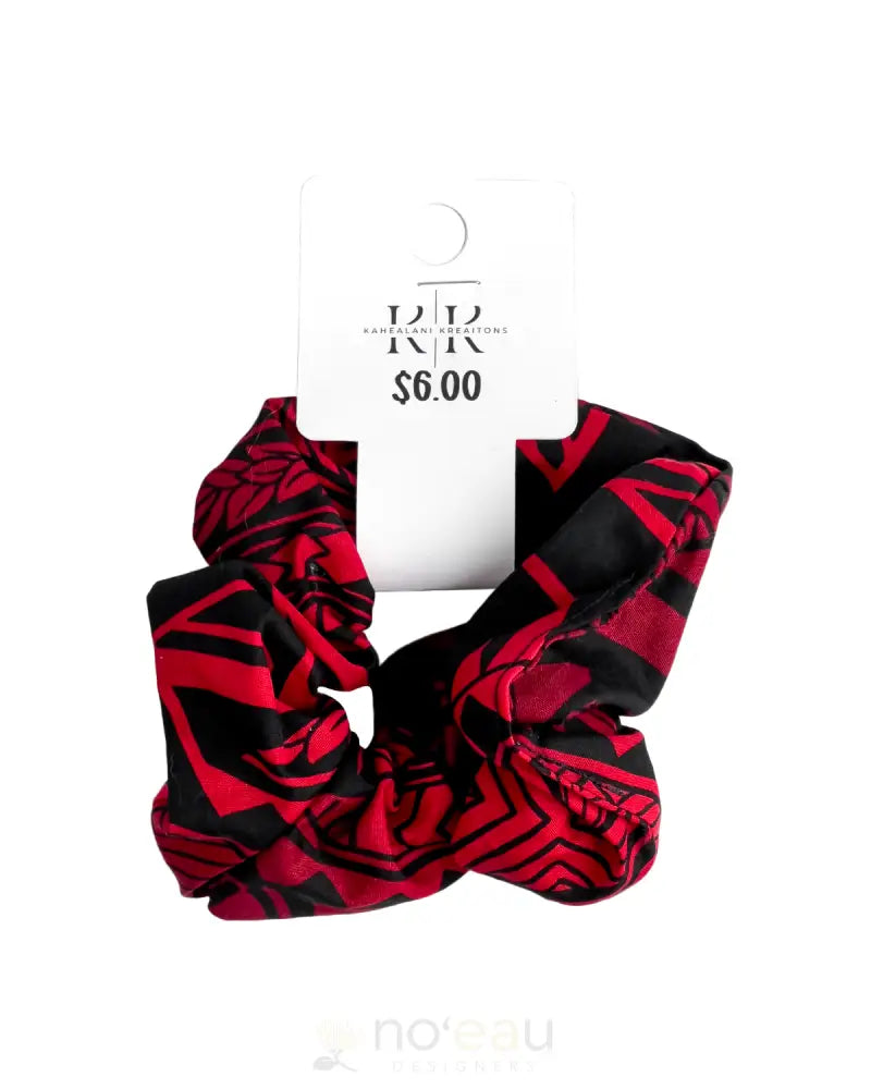 Kahealani Kreations - Scrunchies Tribal / Red Accessories