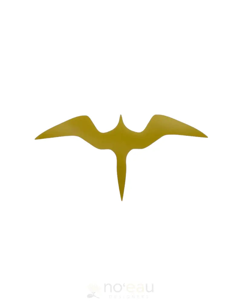 Kahealani Kreations - Assorted Single Iwa In Flight Vinyl Sicker Gold Stickers/Pins/Patches