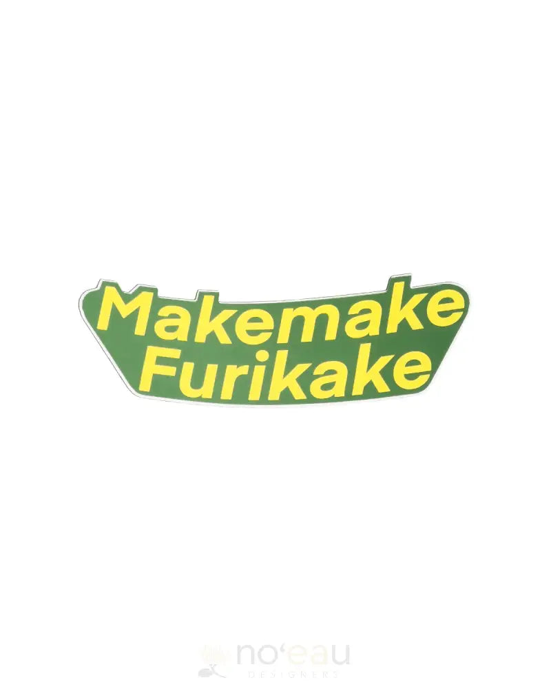 KAHOMELANI - Makemake furikake Sticker - Noʻeau Designers