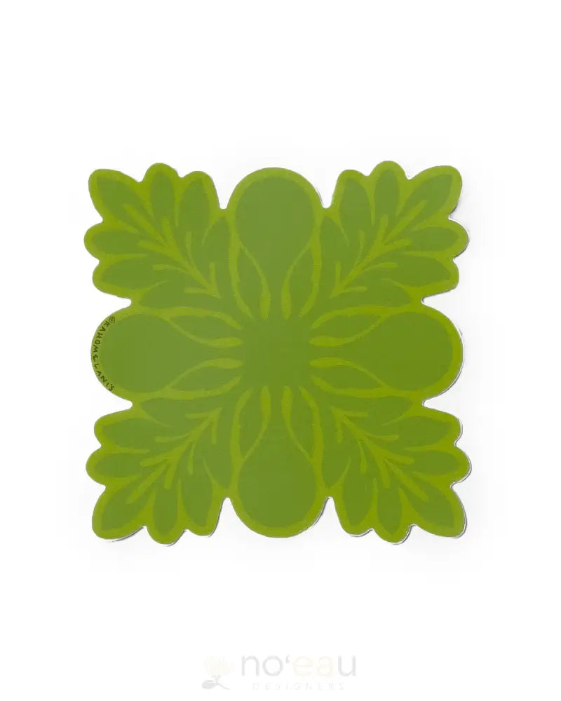 KAHOMELANI - Ulu Quilt Sticker - Noʻeau Designers