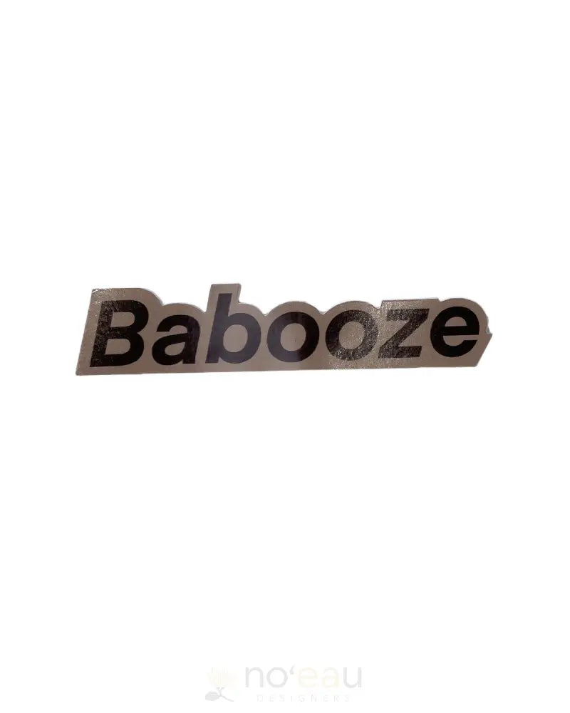 KAHOMELANI'S - Babooze Sticker - Noʻeau Designers