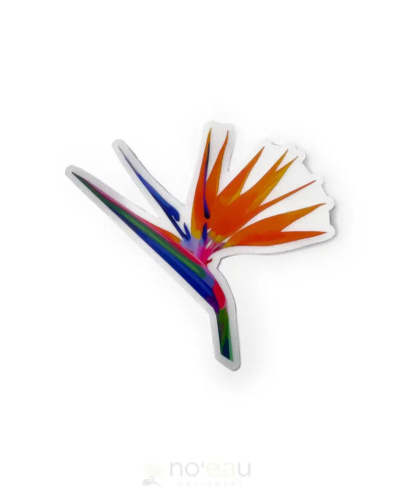 KAHOMELANI'S - Bird Of Paradise Sticker - Noʻeau Designers