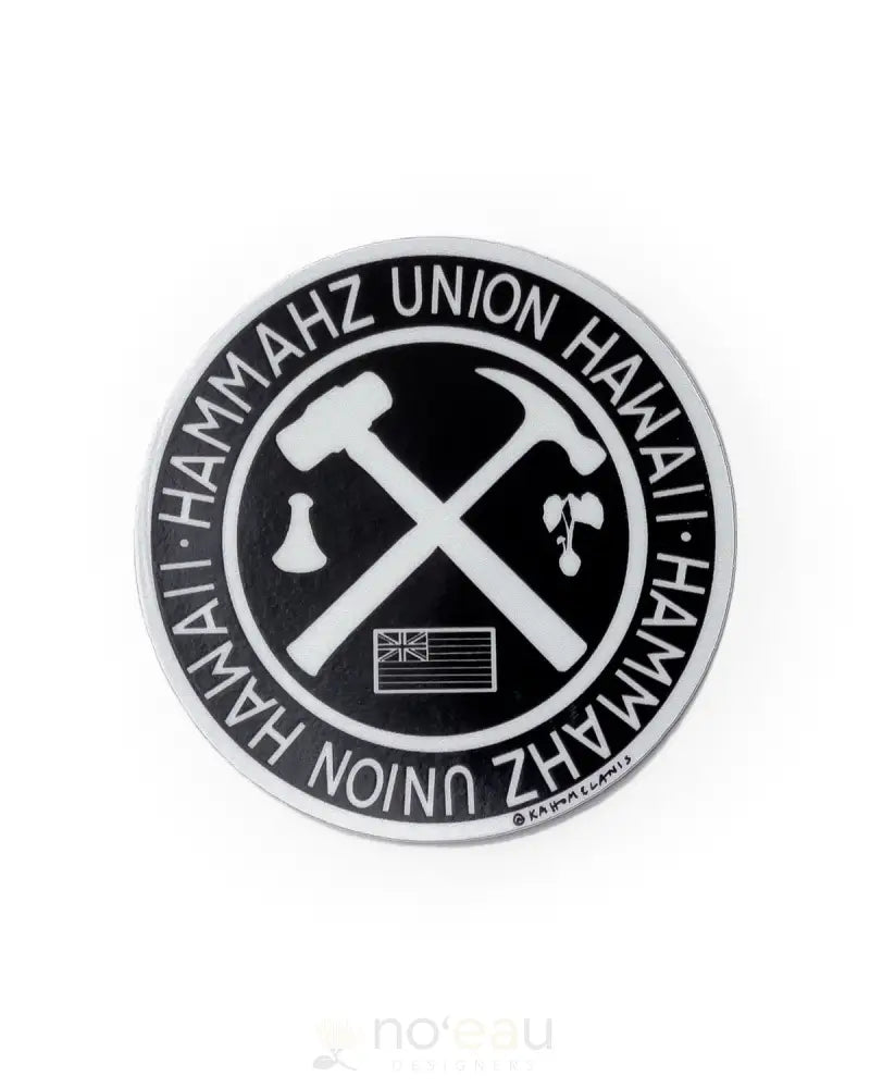 KAHOMELANI'S - Hammahs Union Sticker - Noʻeau Designers