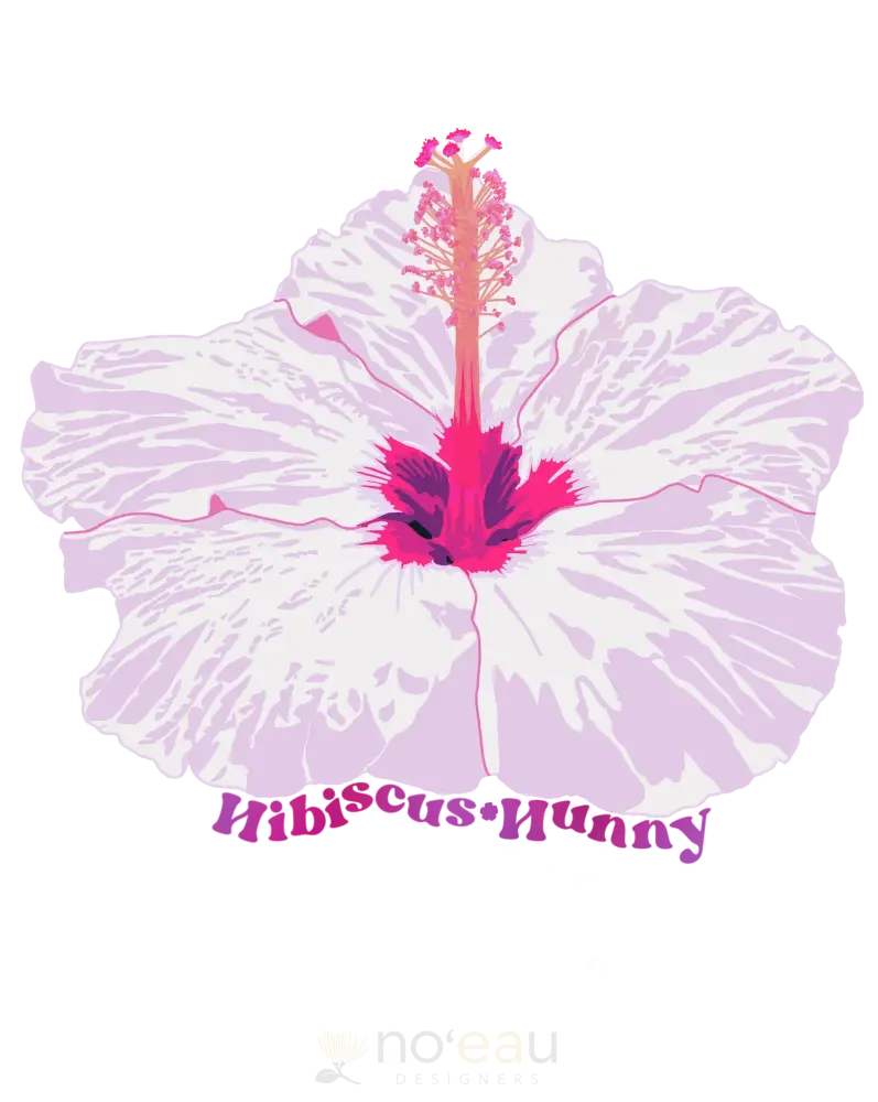 KAHOMELANI'S - Hibiscus Hunny Sticker - Noʻeau Designers