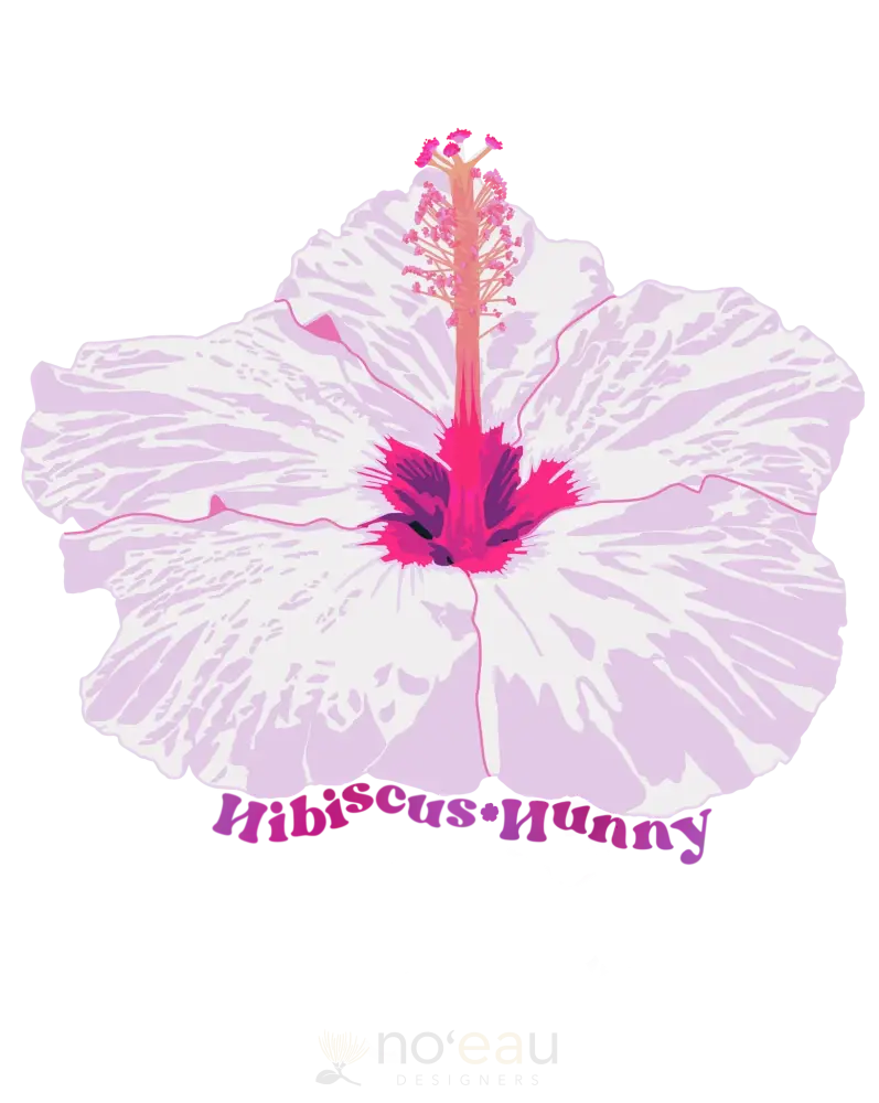 KAHOMELANI'S - Hibiscus Hunny Sticker - Noʻeau Designers