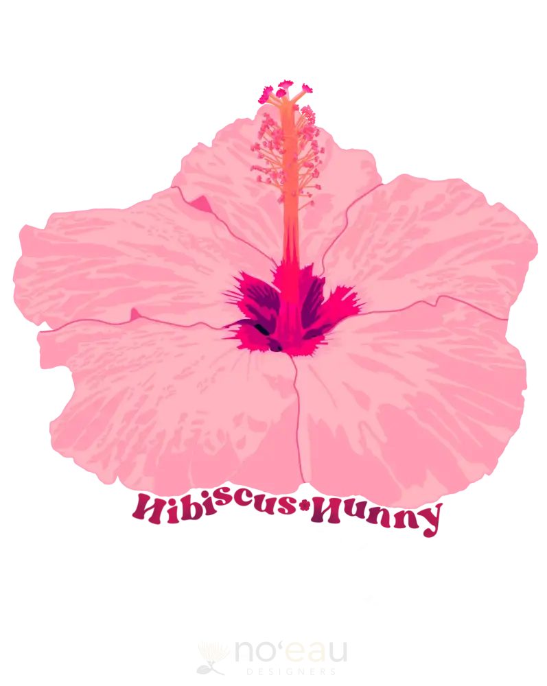 KAHOMELANI'S - Hibiscus Hunny Sticker - Noʻeau Designers