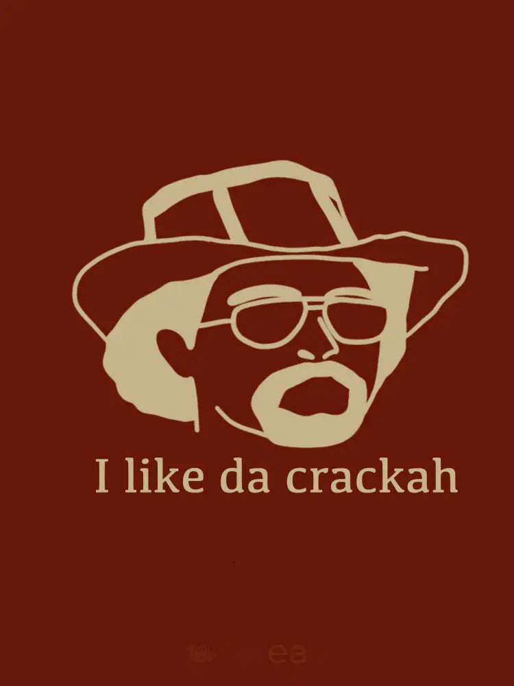 KAHOMELANI'S - I Like Da Crackah Sticker - Noʻeau Designers