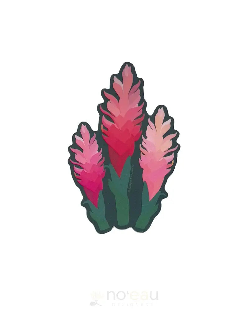 Kahomelanis - Triple Awapuhi Sticker Pink Stickers/Pins/Patches