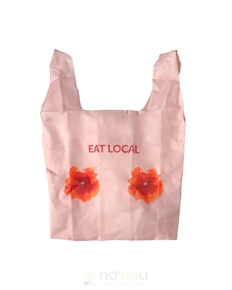 KAIMADE - Eat Local Reusable Shopping Tote - Noʻeau Designers