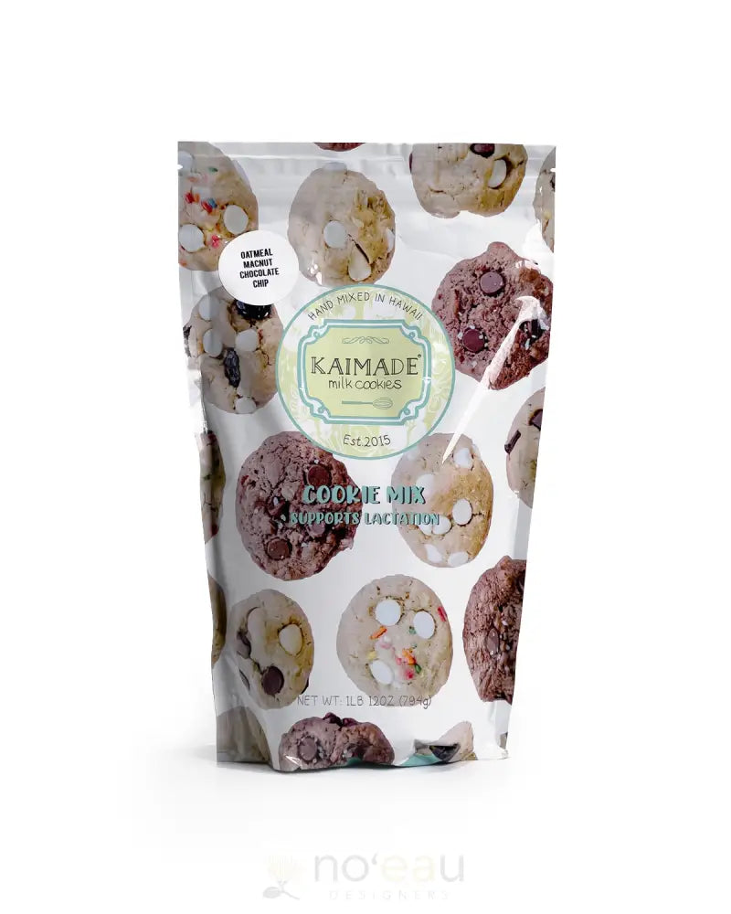 KAIMADE - Oatmeal Mac Nut Chocolate Chip Lactation Dry Cookie Mix - Noʻeau Designers