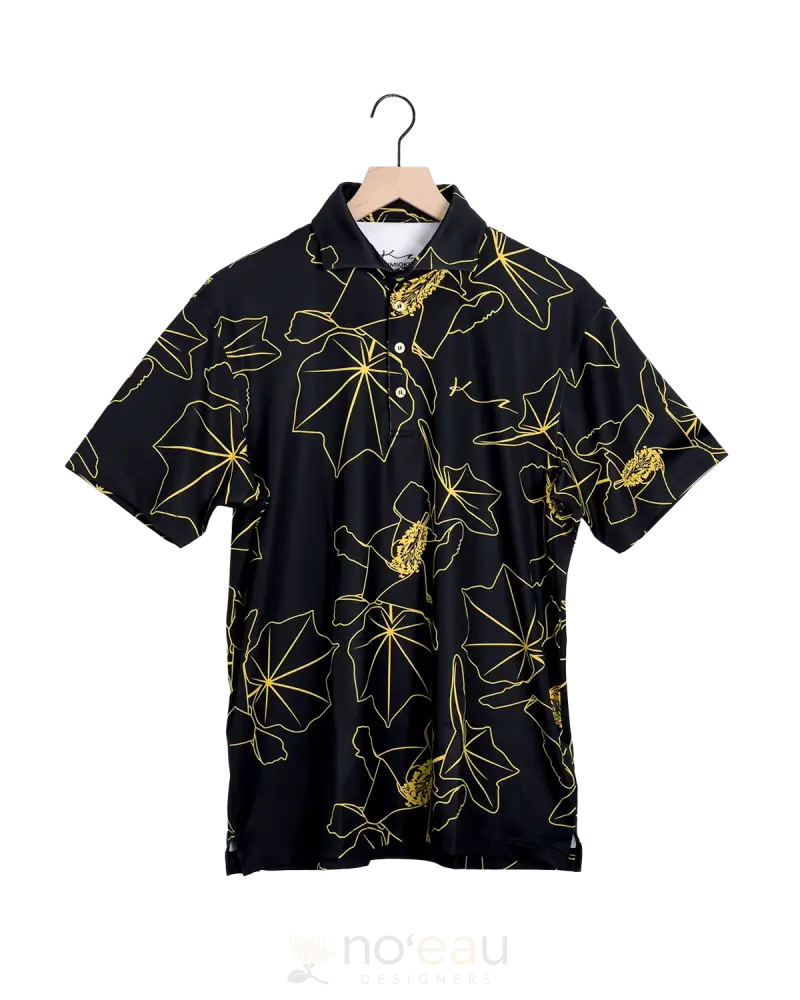 Kaʻimiokekai - Kokiʻo Polo Shirt Black / Small Men’s Clothing