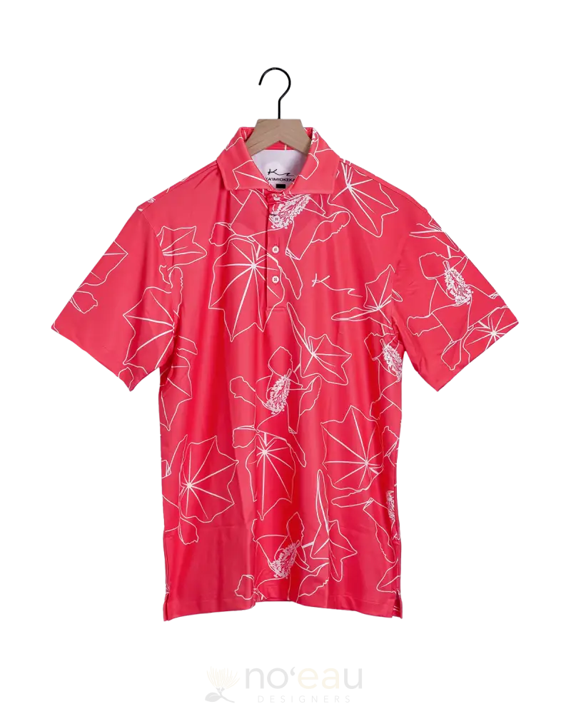 Kaʻimiokekai - Kokiʻo Polo Shirt Pink / Small Men’s Clothing