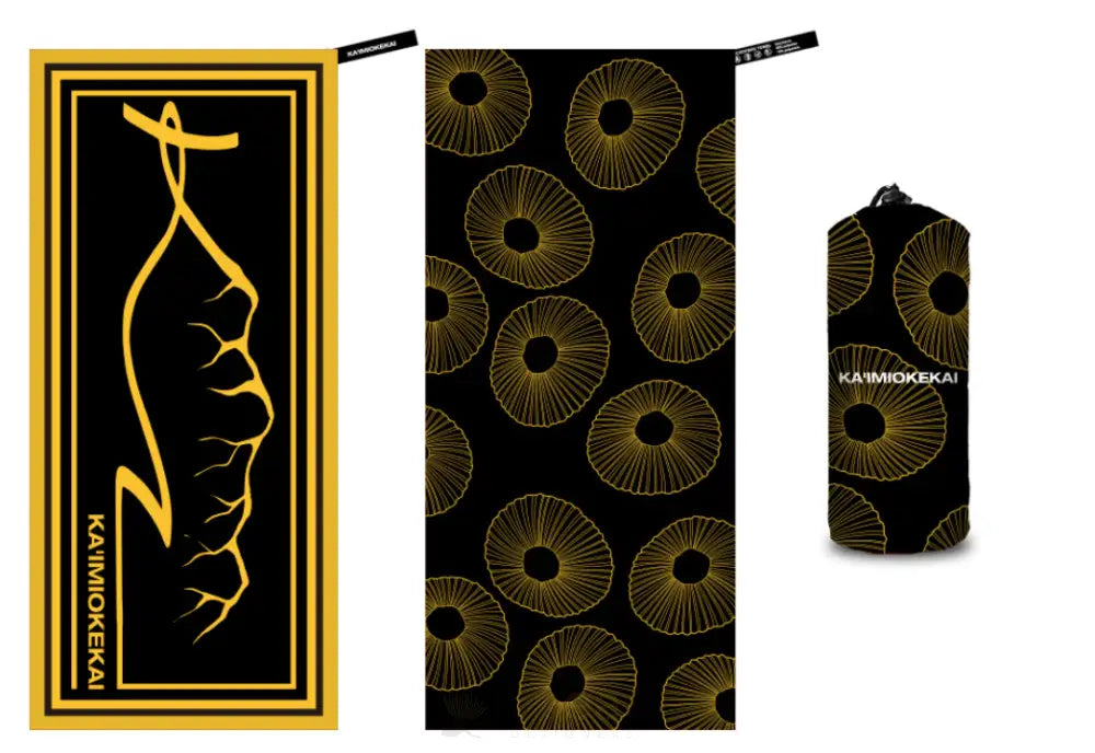 KAIMIOKEKAI - Opihi Beach Towel - Noʻeau Designers