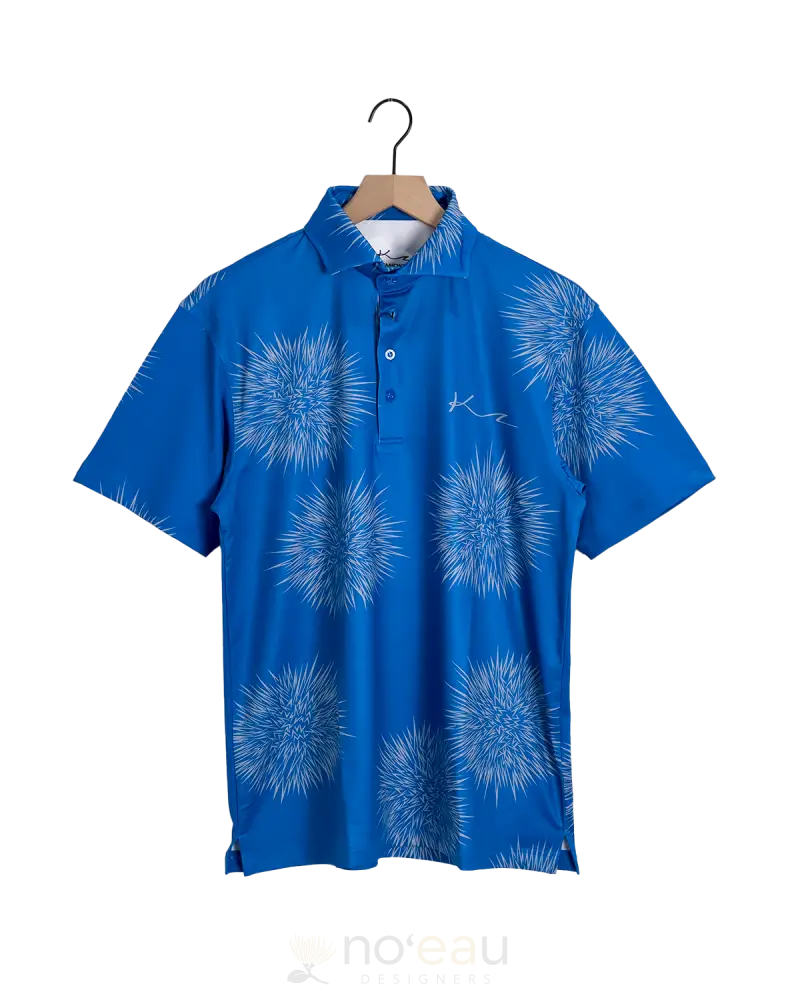 Ka’imiokekai - Sea Urchin Polo Blue / Small Men’s Clothing