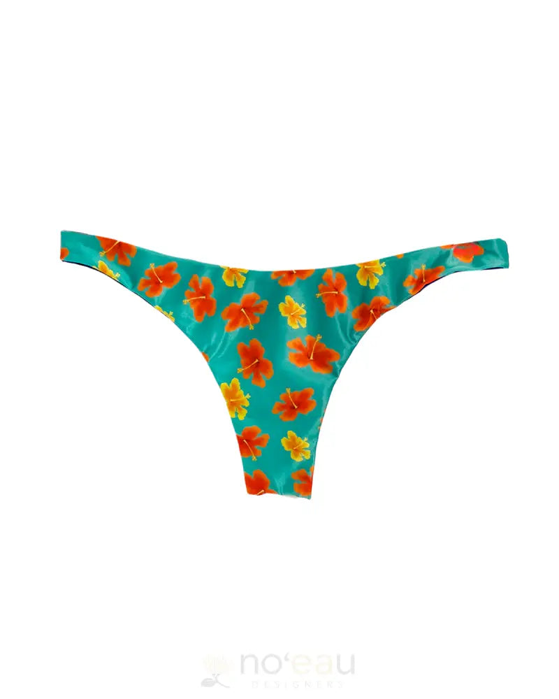 KAIONA SWIMWEAR - Kapapa Golden Hibiscus Bikini Bottom WOMEN’S CLOTHING