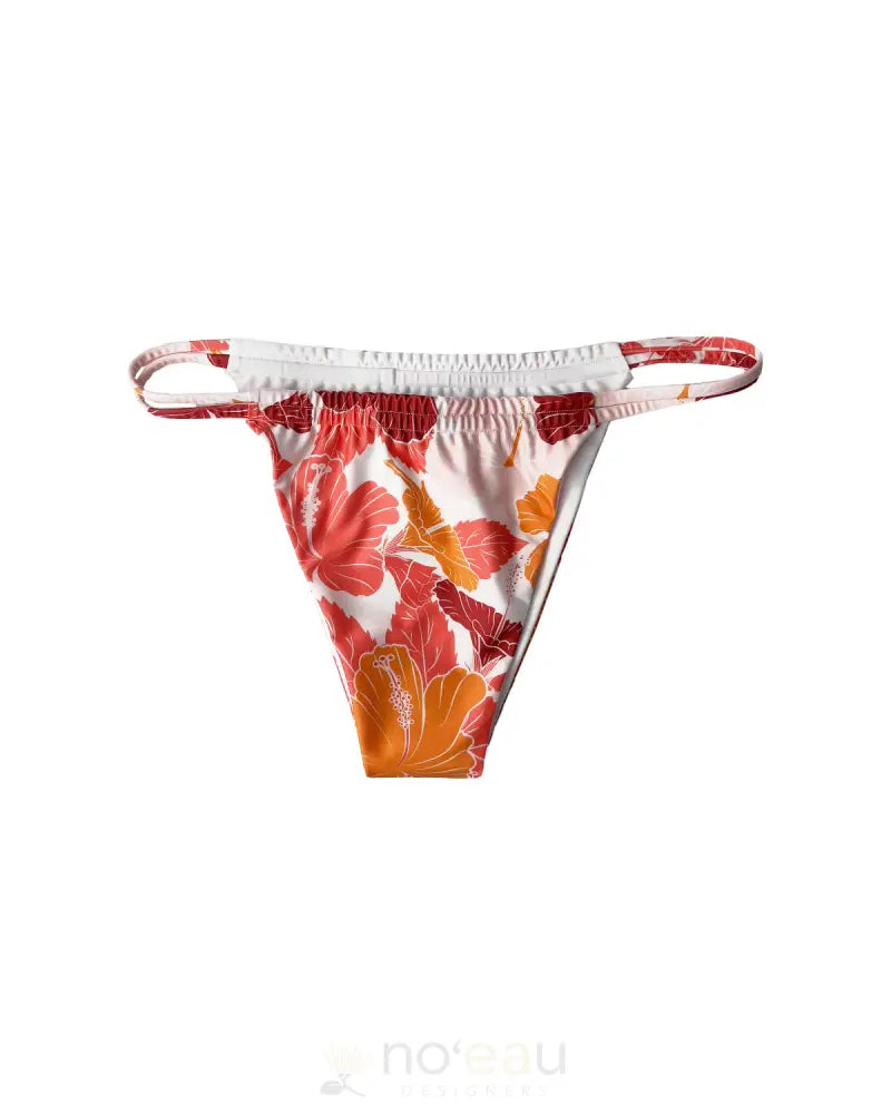 KAIONA SWIMWEAR - Kuilei Hibiscus Bikini Bottom - Noʻeau Designers