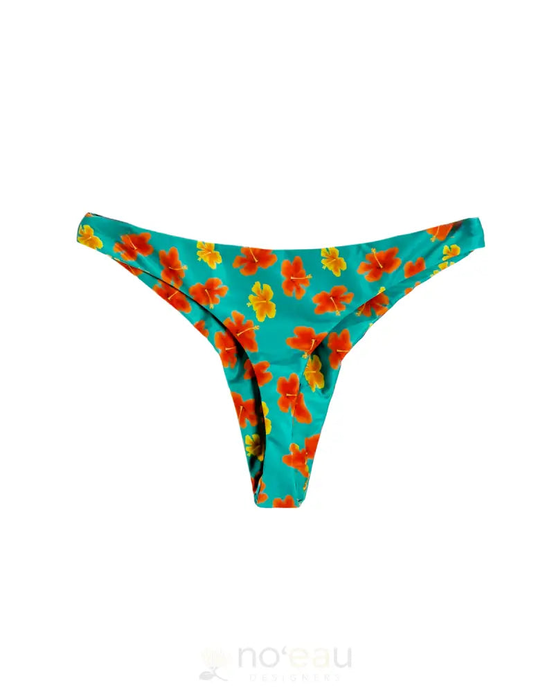 KAIONA SWIMWEAR - Laniakea Golden Hibiscus Bikini Bottom WOMEN’S CLOTHING