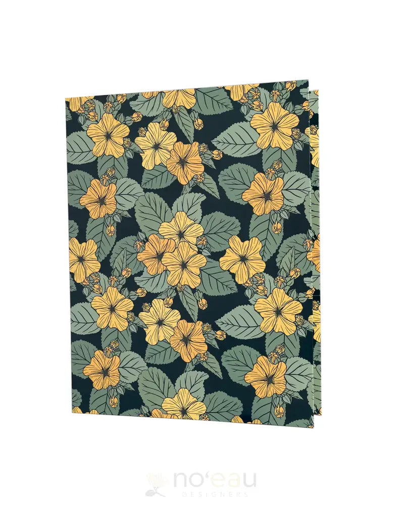 Kakou Collective - Assorted Portfolio Folders Ilima Ku Kahakai Stationery
