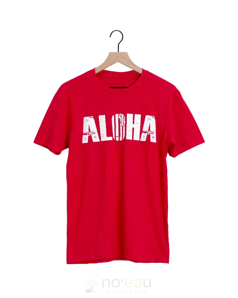 Kanaka Rising - Aloha Red T-Shirt Men’s Clothing