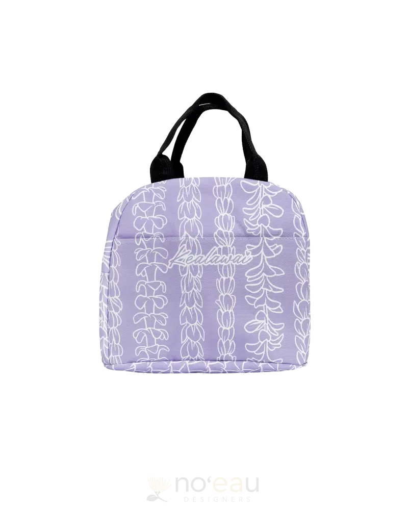 Kealawai - Assorted Round Top Lunch Bag Lavender Aloha Accessories