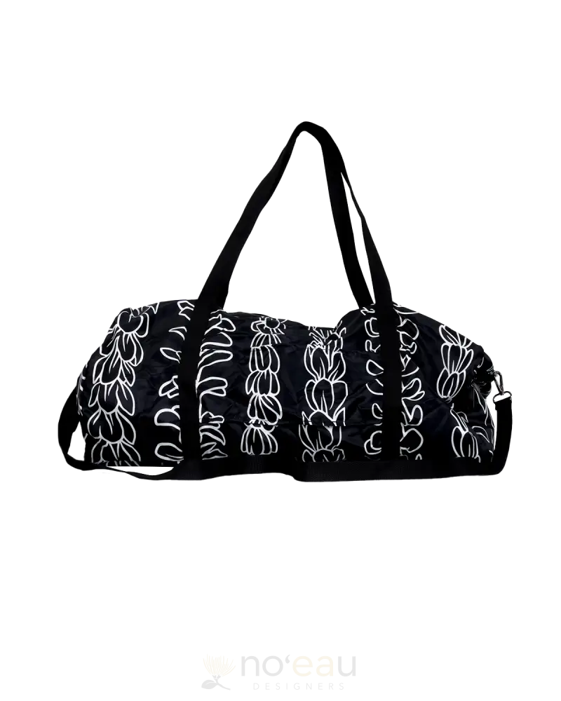 Kealawai - Assorted Satin Duffle Bag Aloha Black Accessories