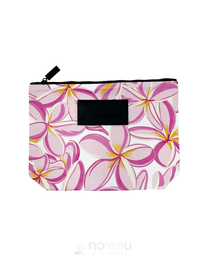 Kealawai - Assorted Waterproof Pouch Pink Plumeria Accessories