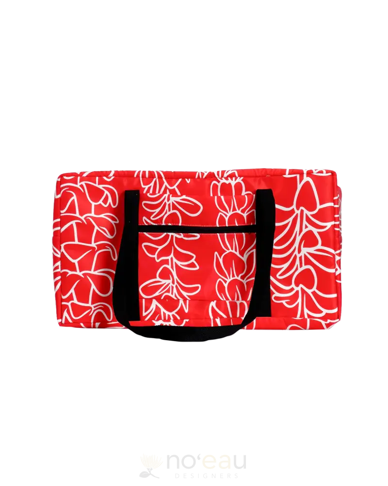 Kealawai - Assorted Xl Insulated Cooler Bag Red Aloha Accessories