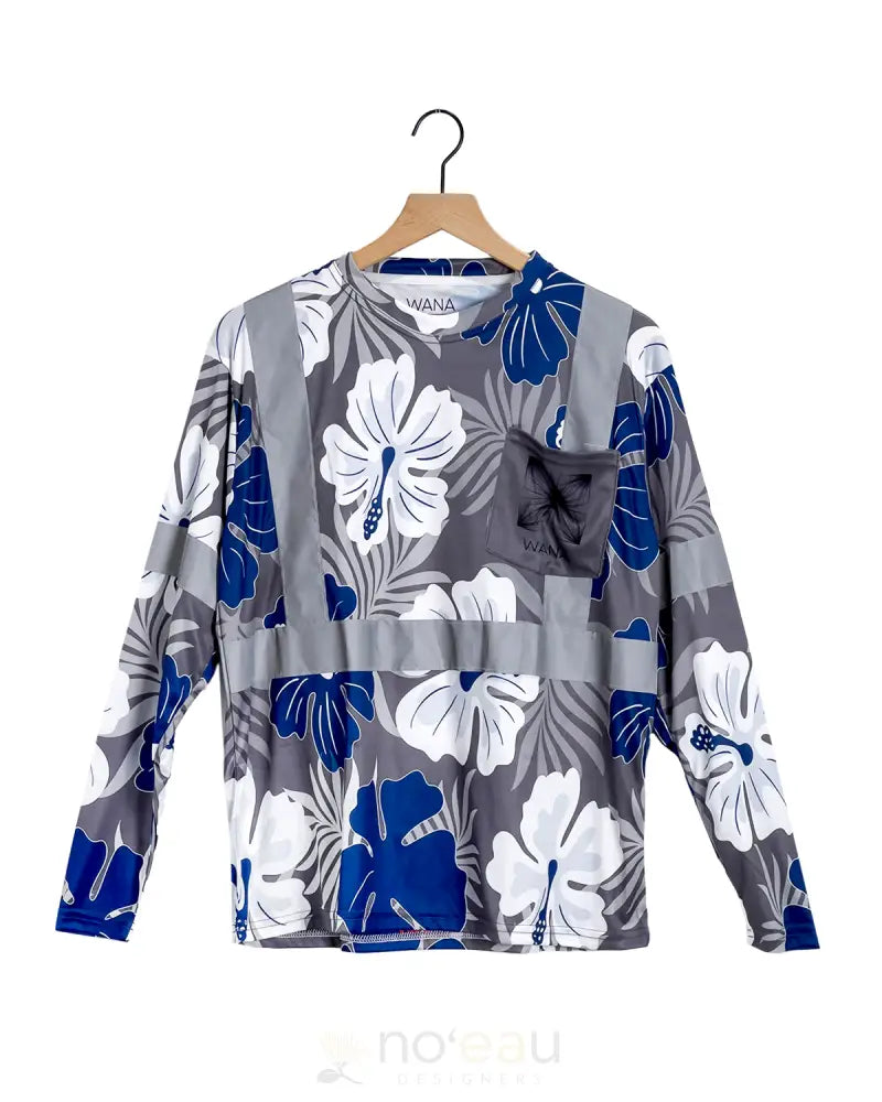 KEALAWAI - Dry Fit Long Sleeve Hi Viz Shirt Gray / Small MEN’S CLOTHING