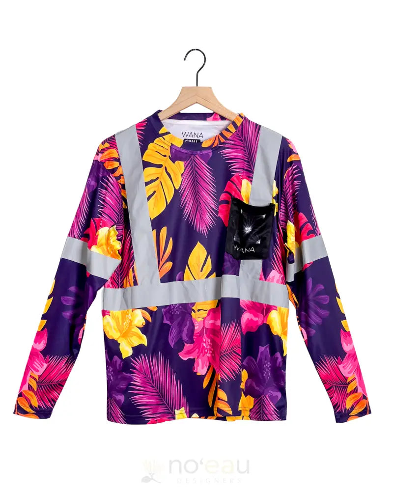 KEALAWAI - Dry Fit Long Sleeve Hi Viz Shirt Purple / Small MEN’S CLOTHING