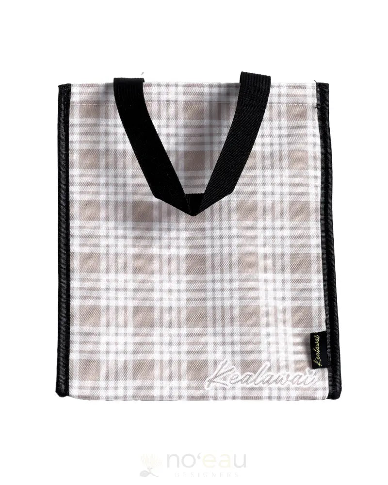 KEALAWAI - Palaka Square Lunch Bag Beige ACCESSORIES