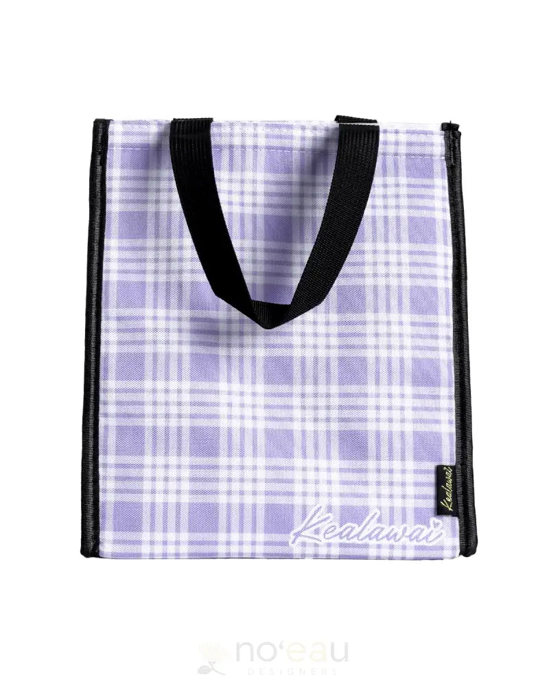 KEALAWAI - Palaka Square Lunch Bag Purple ACCESSORIES