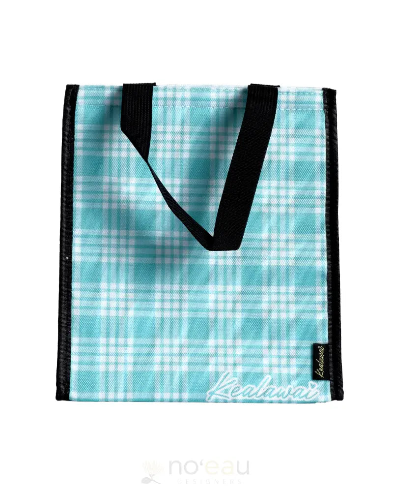KEALAWAI - Palaka Square Lunch Bag Teal ACCESSORIES