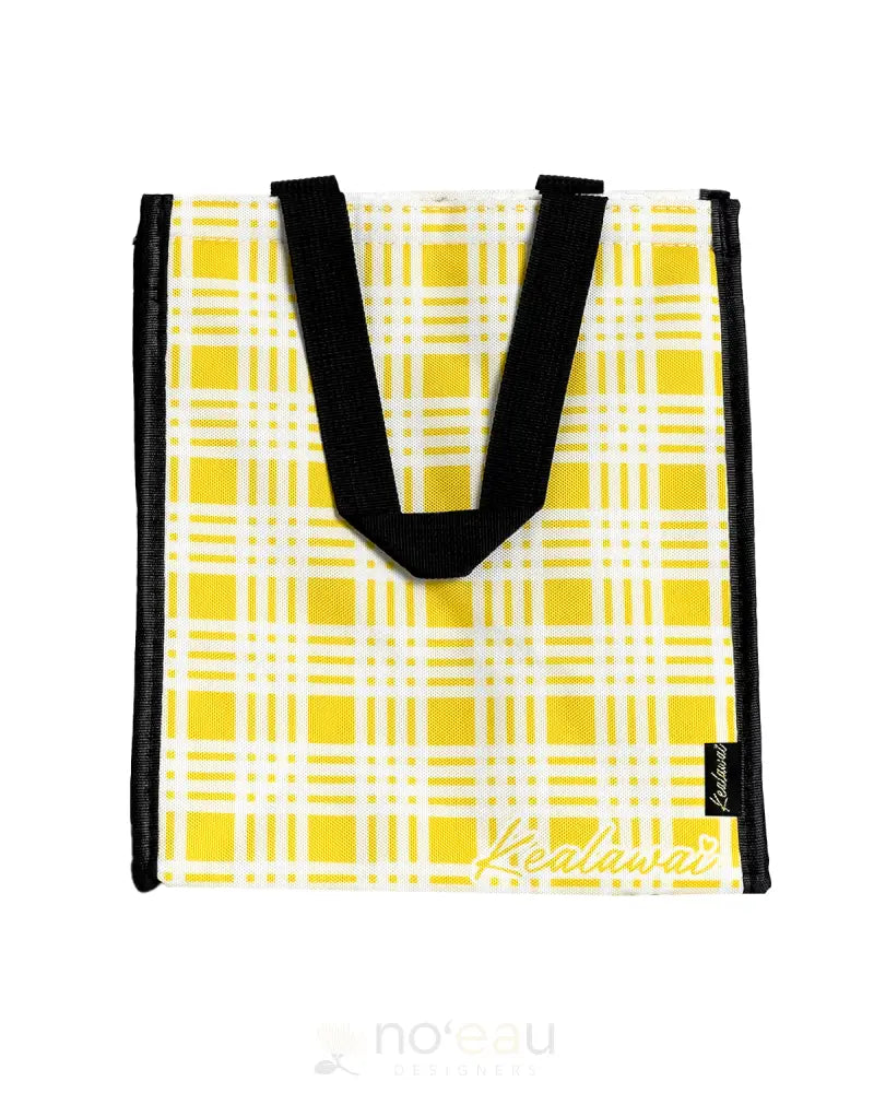 KEALAWAI - Palaka Square Lunch Bag Yellow ACCESSORIES