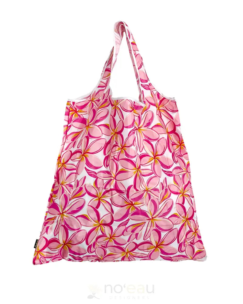 KEALAWAI - Reusable Tote Bag Plumeria / White ACCESSORIES