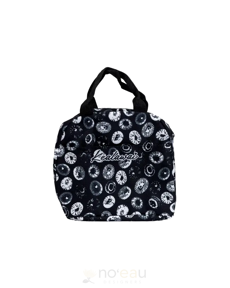 Kealawai - Round Top Lunch Bag Black Opihi Accessories