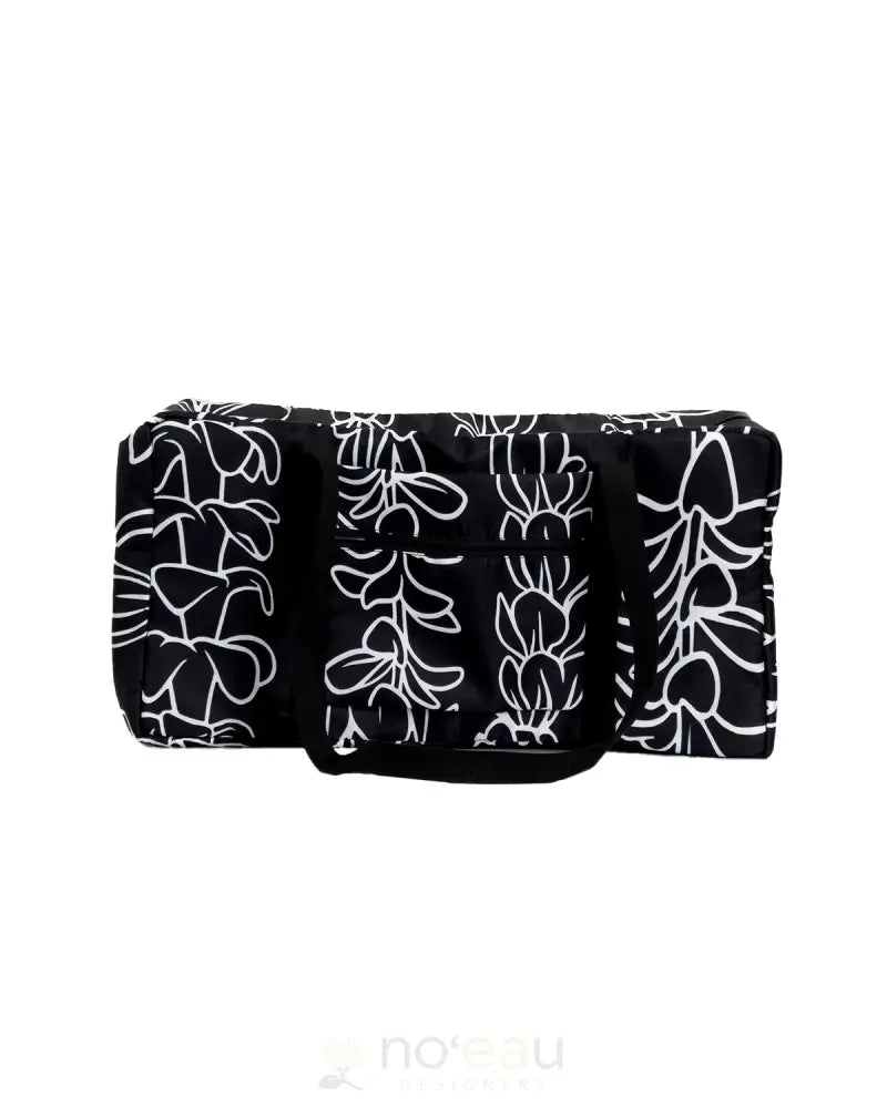 Kealawai - Assorted Xl Insulated Cooler Bag Black Aloha Accessories