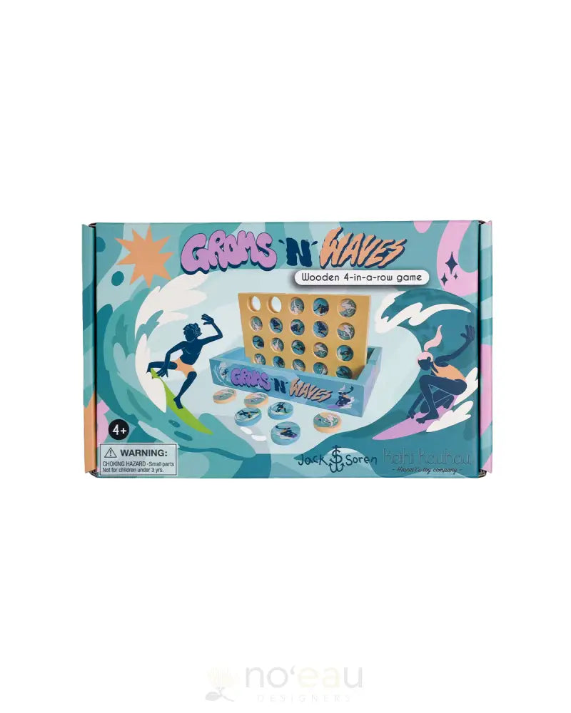 Keiki Kaukau - Groms N Waves 4-In-A-Row Game Games