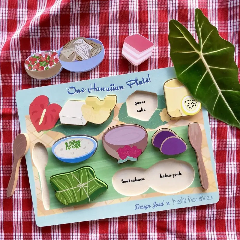 HAUMEA DESIGN LLC - Hawaiian Plate Chunky Puzzle - Noeau Designers