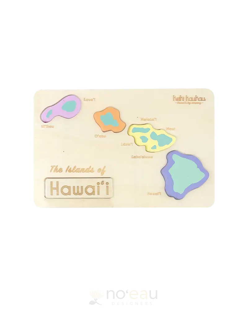 Keiki Kaukau - The Island Of Hawaii Keiki Puzzle Kid’s Items