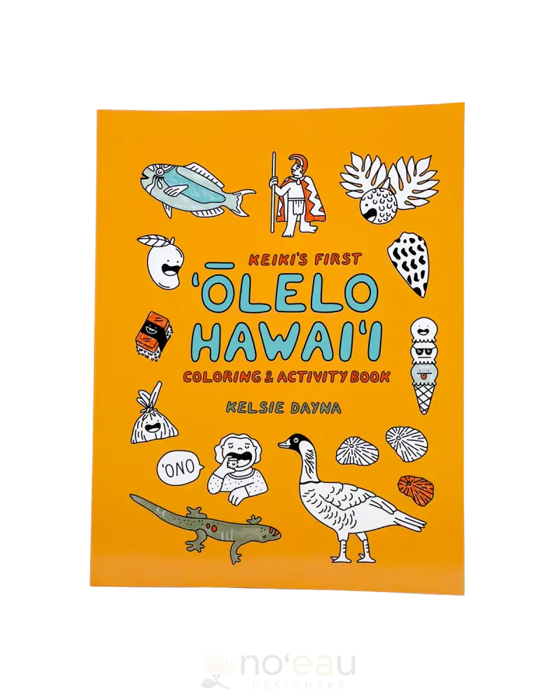 Kelsie Dayna - Olelo Hawaii Coloring & Activity Book Kids Items