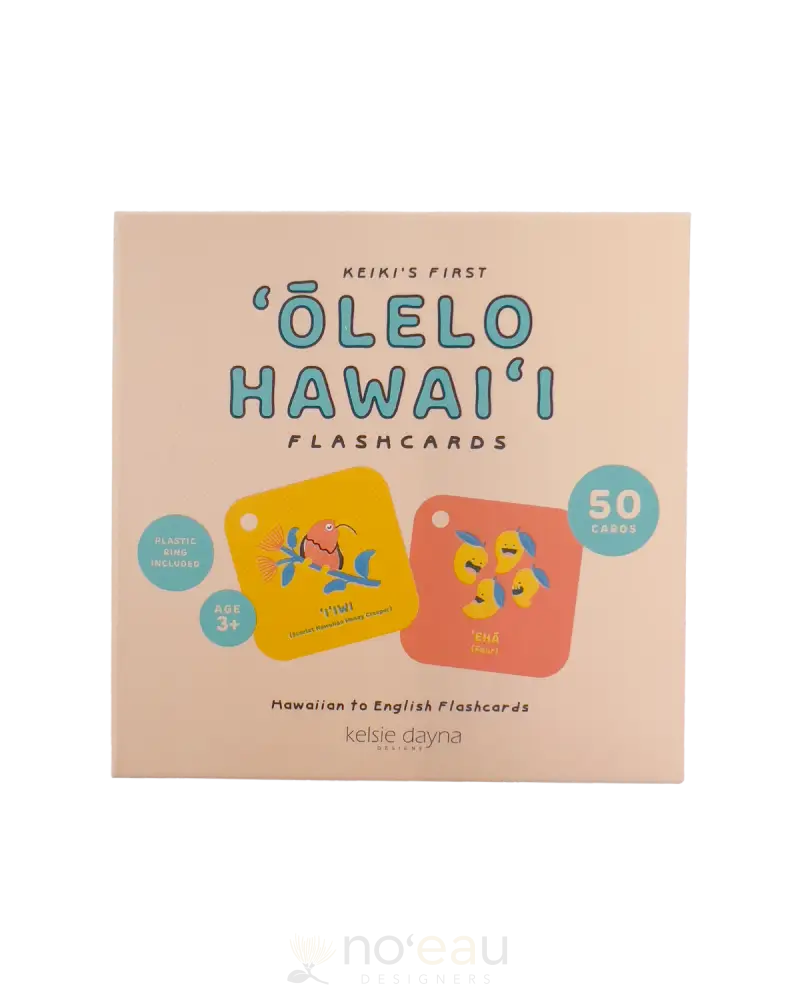 Kelsie Dayna - Olelo Hawaii Flash Cards Kids Items