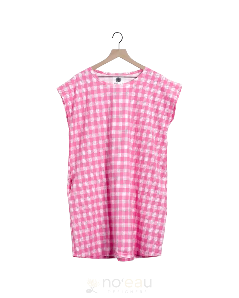 [Ki•Ele] - Assorted Hannah Palaka Dress Pink / Xs Women’s Clothing