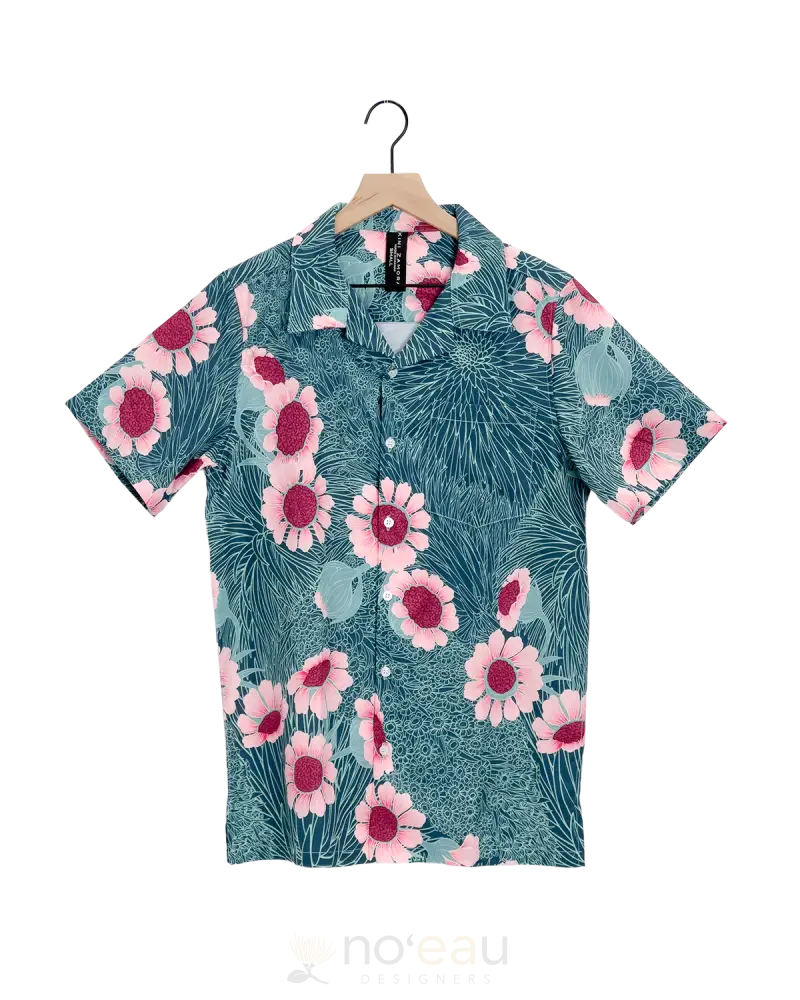 Kini Zamora - Bloom Summit Aloha Shirt Mens Clothing