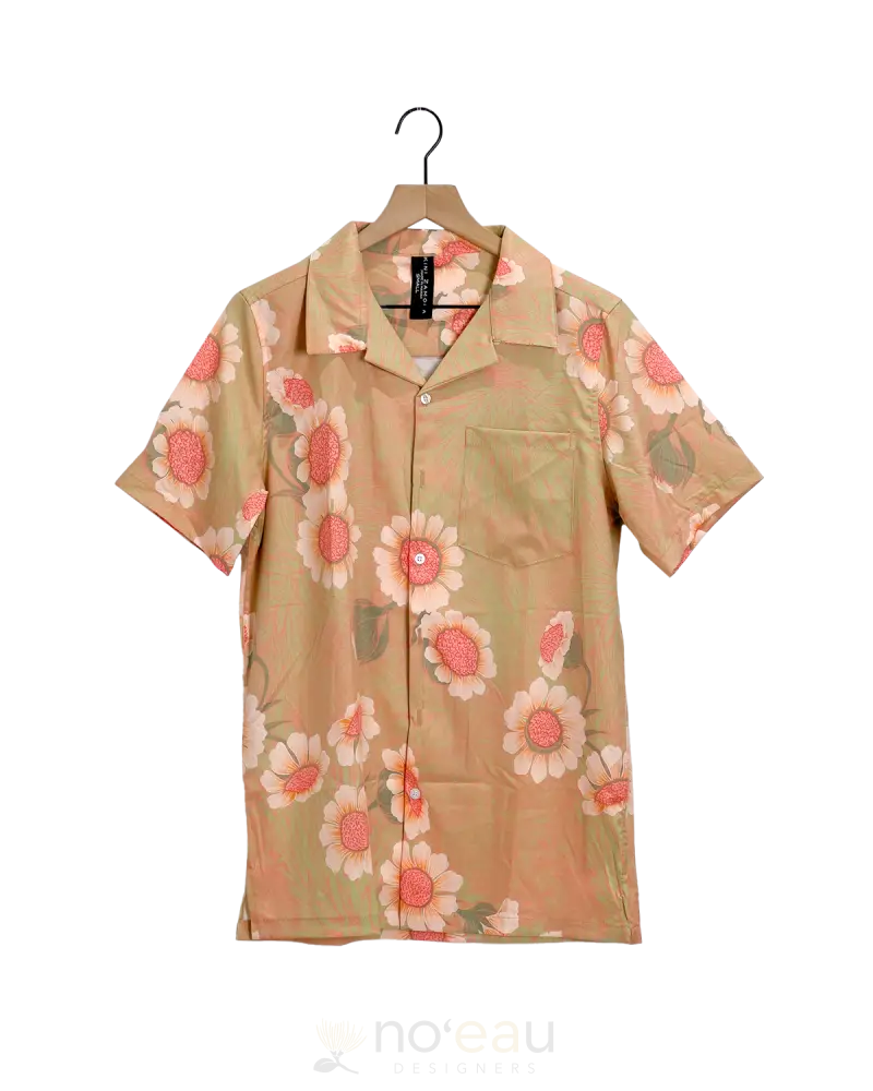 Kini Zamora - Bloom Sunrise Aloha Shirt Mens Clothing