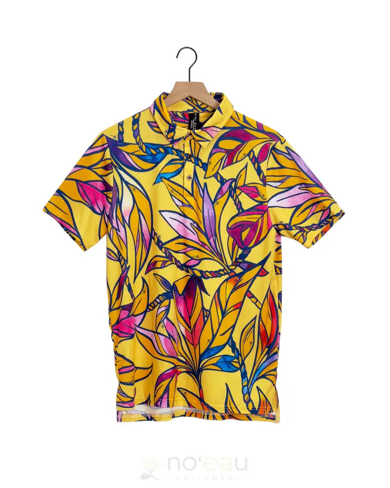KINI ZAMORA - Lai Lilikoi Polo Shirt - Noʻeau Designers